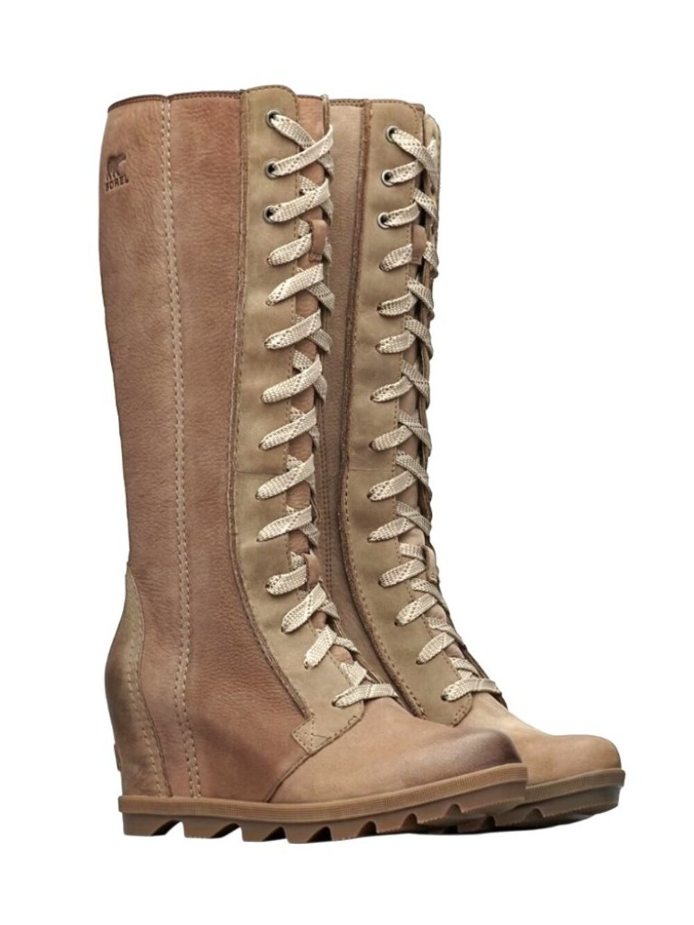 Sorel Joan of Arctic Wedge II Tall Boot in Taupe Tan
